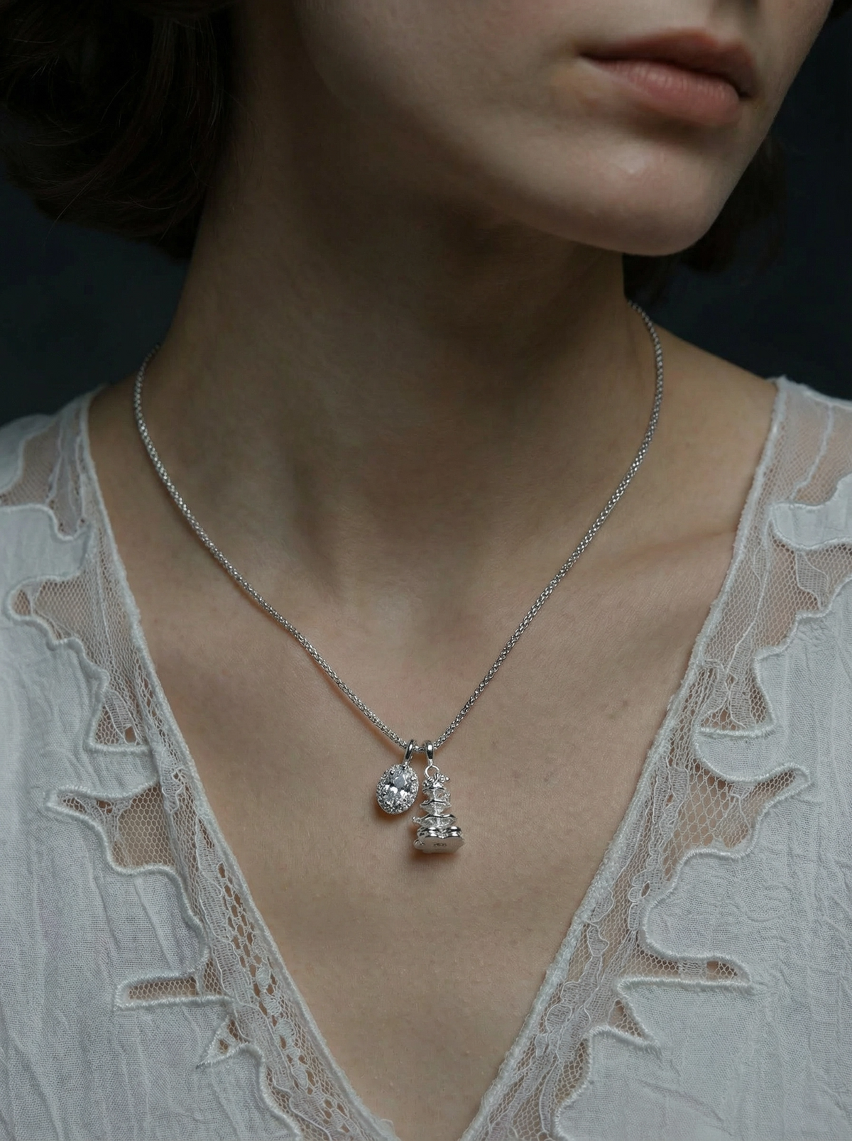 Collier Fontaine de Diamants